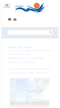 Mobile Screenshot of bewegter-wind.de